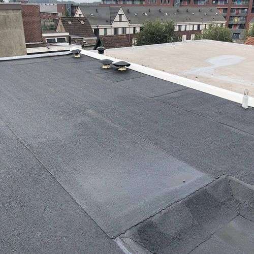 Een nieuw bitumen dak in Bunnik